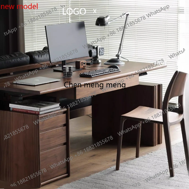 Solid Wood Smart Motion desk standing desk Computer desks room offices office desks and workstations Height adjustment table