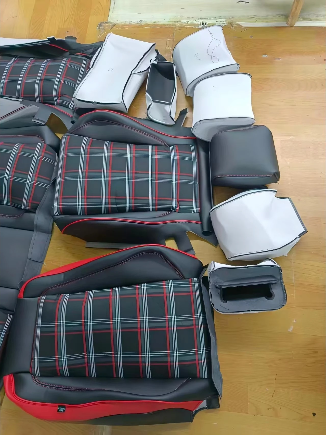 For  VW Polo 6C 6R Seat Covers Waterproof Napa Leather Car Seat Cushion Set