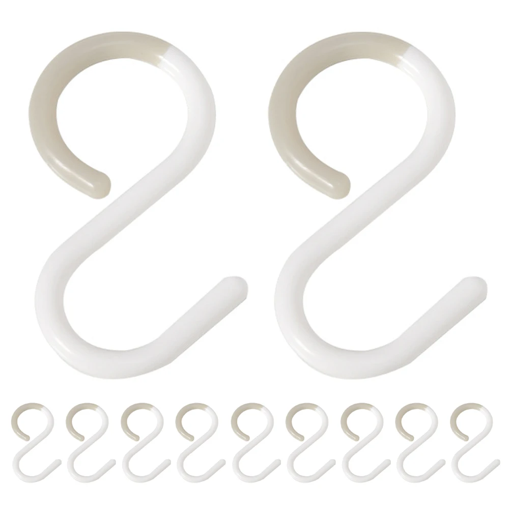 

12 Pcs Hook Key Storage Hooks Plastic for Hanging Shower Mini Pp Bathroom Small