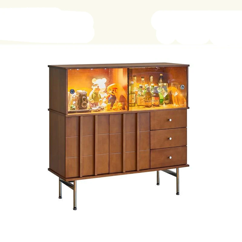 

-For Storage Cabinet Vintage Decorations Modern Design Living Room Cabinet Luxury Simple Vitrinas Expositor Home Furniture*