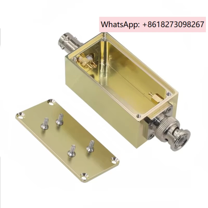 

AL2391 BNC Project Box Enclosure DIY RF Shielded Aluminum Box Impedance Resistance Network OO
