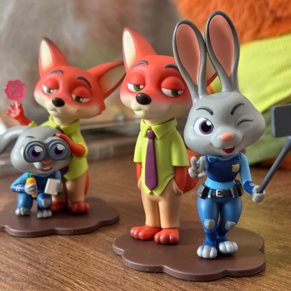 

Zootopia Best Duo слепая коробка Mystery Box аниме кукла-сюрприз сумка экшн-фигурка коллекционная модель милый настольный орнамент подарок для мальчиков