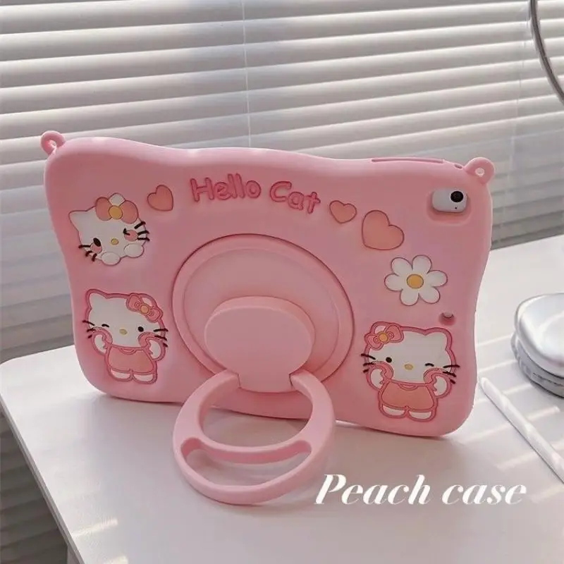 Étui de protection plat Cartoon Girly Kt Cat ISub Pro11, ISub Pro11, Apple Air4, 5, ISub Mini6, ISub, iPad Air, 10.9, 11 amaran