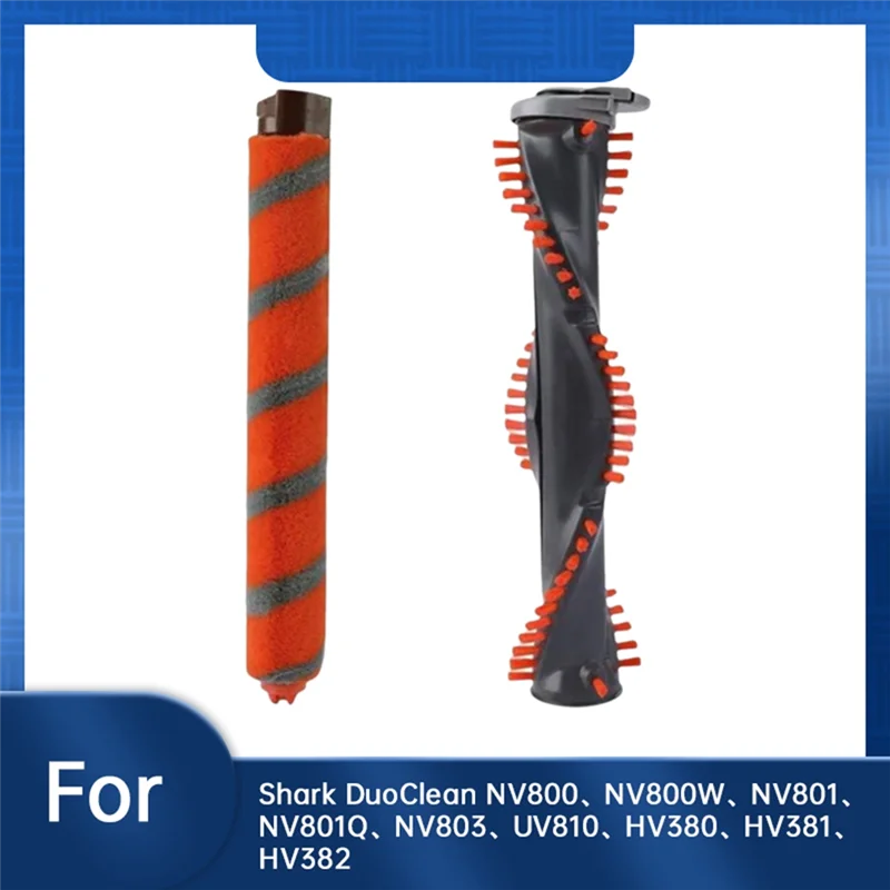【Popularny】 2 szt. Rolka szczotki do odkurzacza Shark Duoclean NV800, NV800W, NV801, NV801Q, NV803, UV810, HV380, HV381, HV382