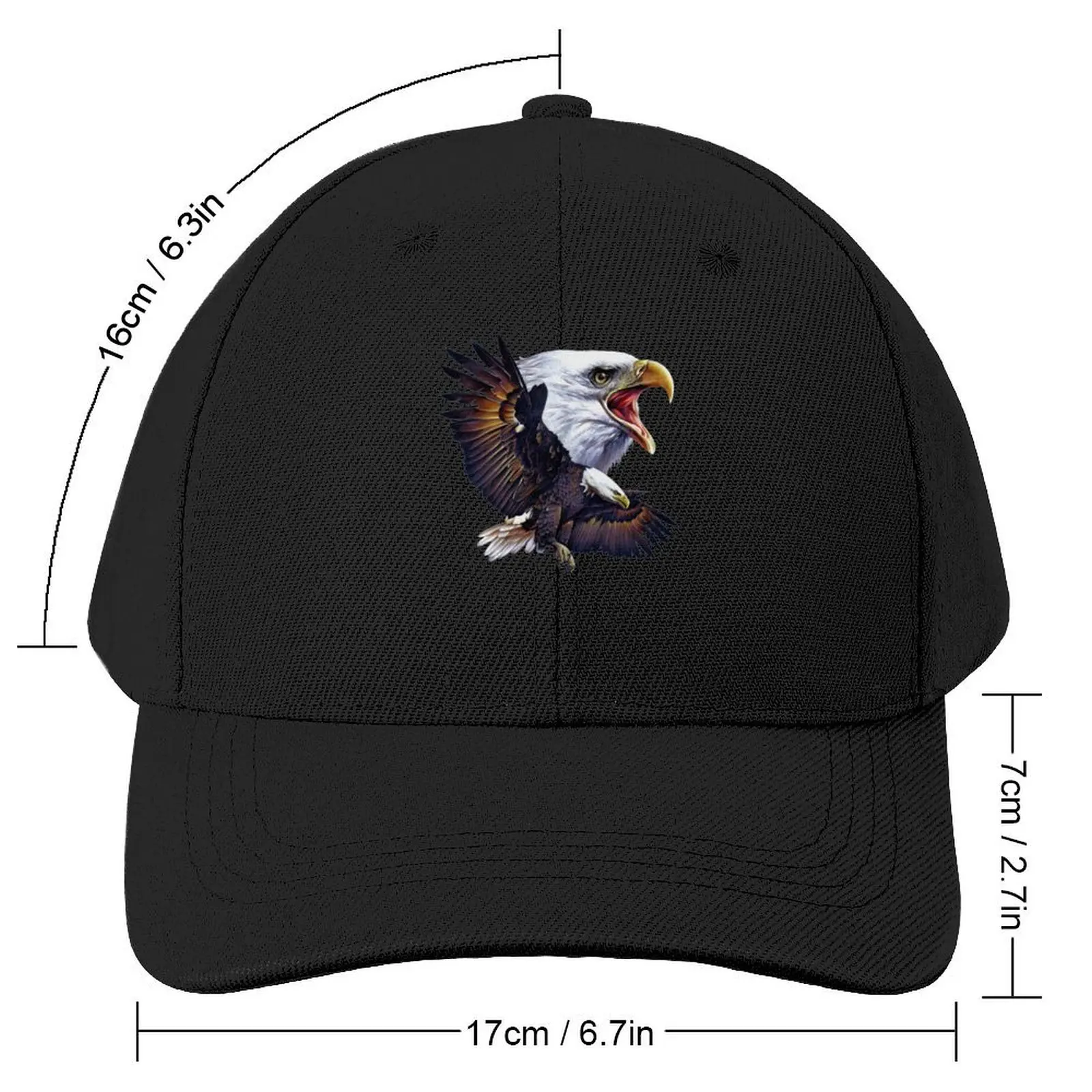 Bald Eagle Baseball Cap Trucker Hat New In The Hat Baseball Men Women's