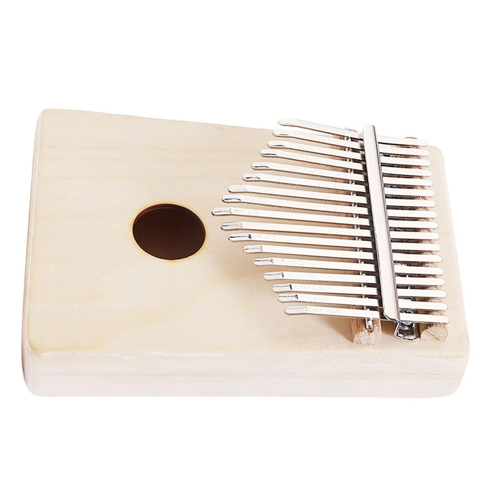 

1 set 1 Set Diy Unfinished Wooden Thumb Piano For Kids Painting Graffiti Kalimba Beginner Musical Instrument Craft Kit