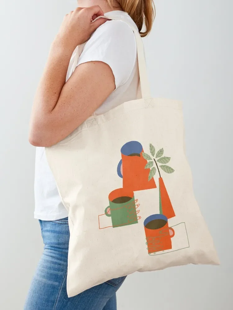 

Morning Coffee Tote Bag cute pouch bag Gift bag eco pack