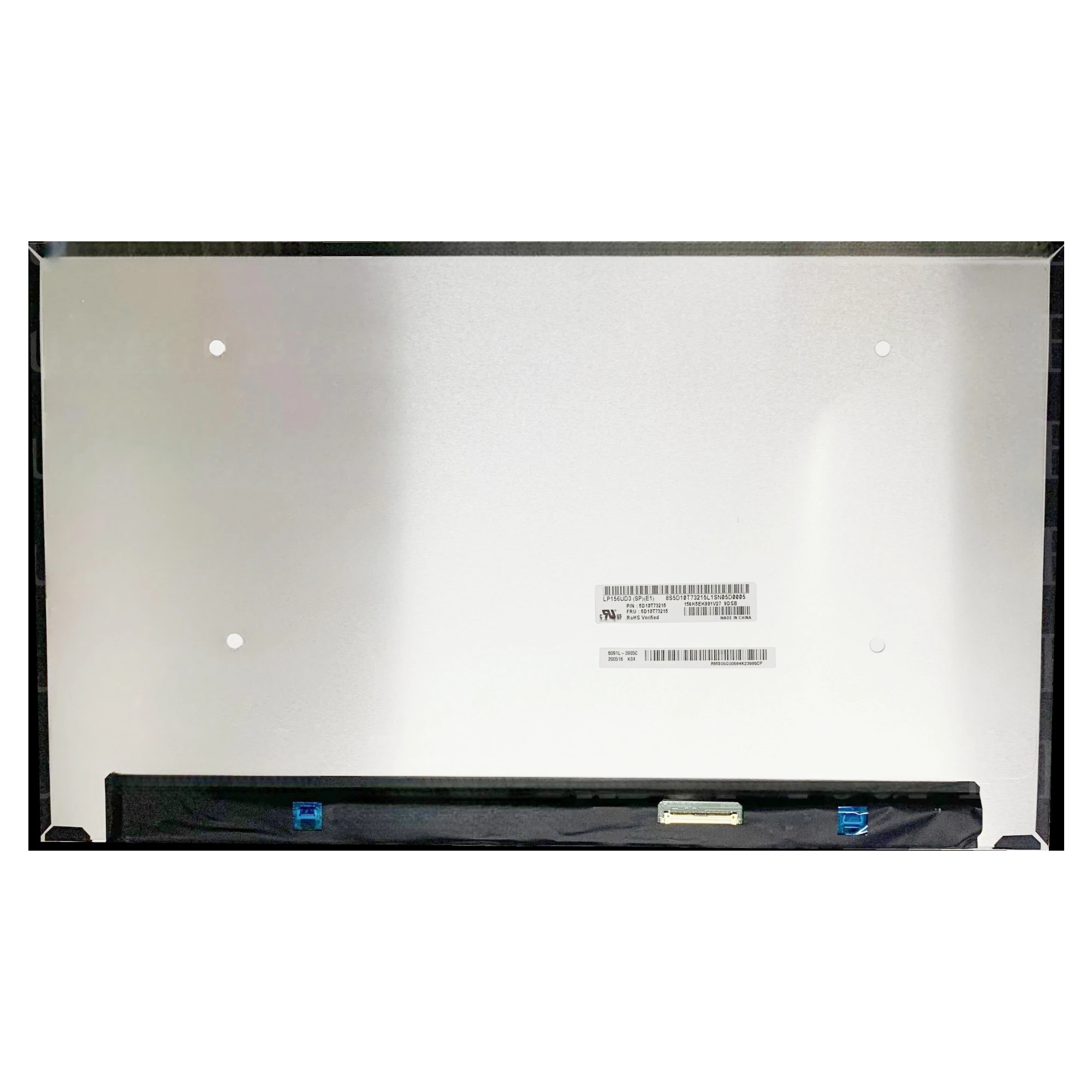 

LP156UD3-SPE1 LP156UD3 SPE1 15.6'' Laptop LCD Screen Display Panel 3840×2160 EDP 40 Pins 72% NTSC