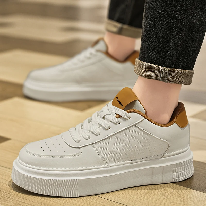 

Men's thick-sole casual shoes summer breathable soft-sole non-slip comfort outdoor walking shoes fashion flat sports board shoes