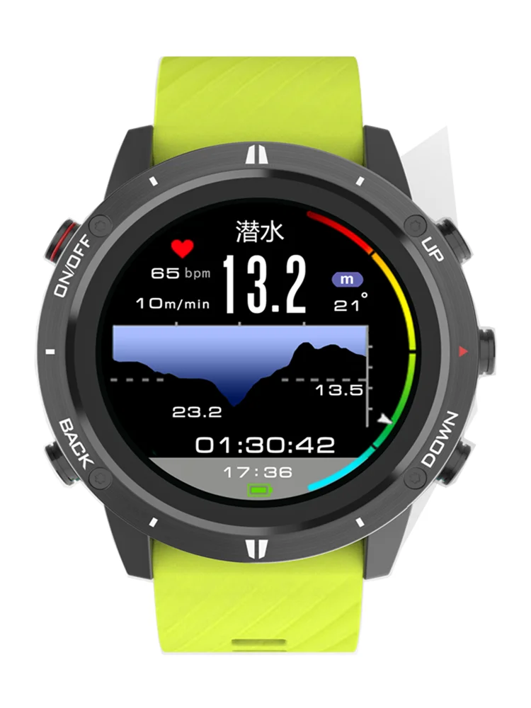 GPS altimeter Outdoor Cross Country Sports Watch Heart Rate Running Swimming Pressure compass