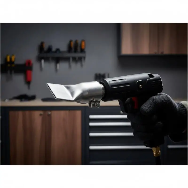 1PC 40MM Flat Nozzle Stainless Steel Hot Air Welding Nozzle For Supplies Accessories Convenient Installation Stable Performance