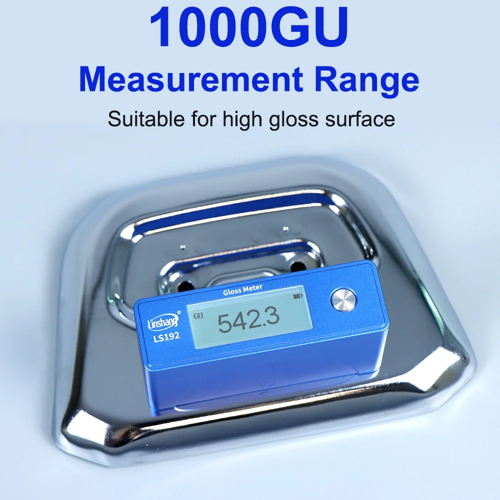 RTS LS192 Automatic Granite Gloss Meter Single-angle 60 Degree Sheen Handheld Gloss Meters Glossmeter for Coating