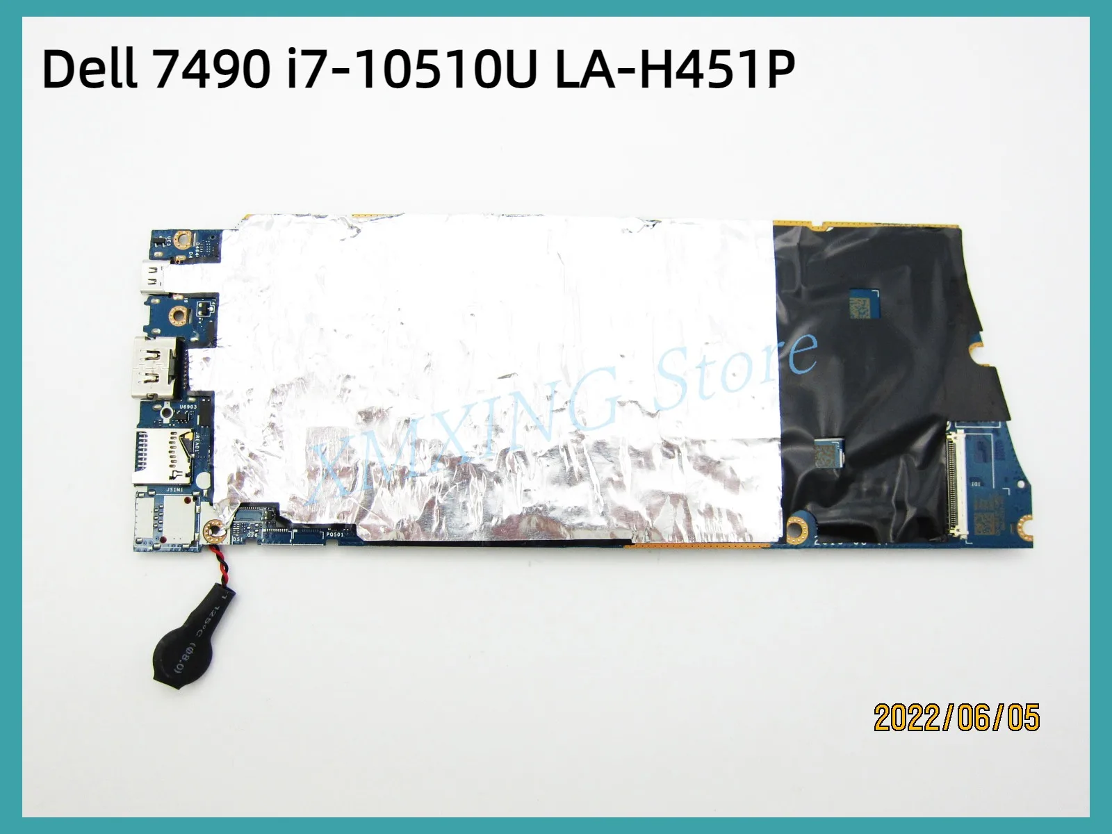 FULCOL For DELL Inspiron 7490 Laptop Motherboard I7-10510 LA-H451P CN-081F9Y 081F9Y 81F9Y Tested 100% work