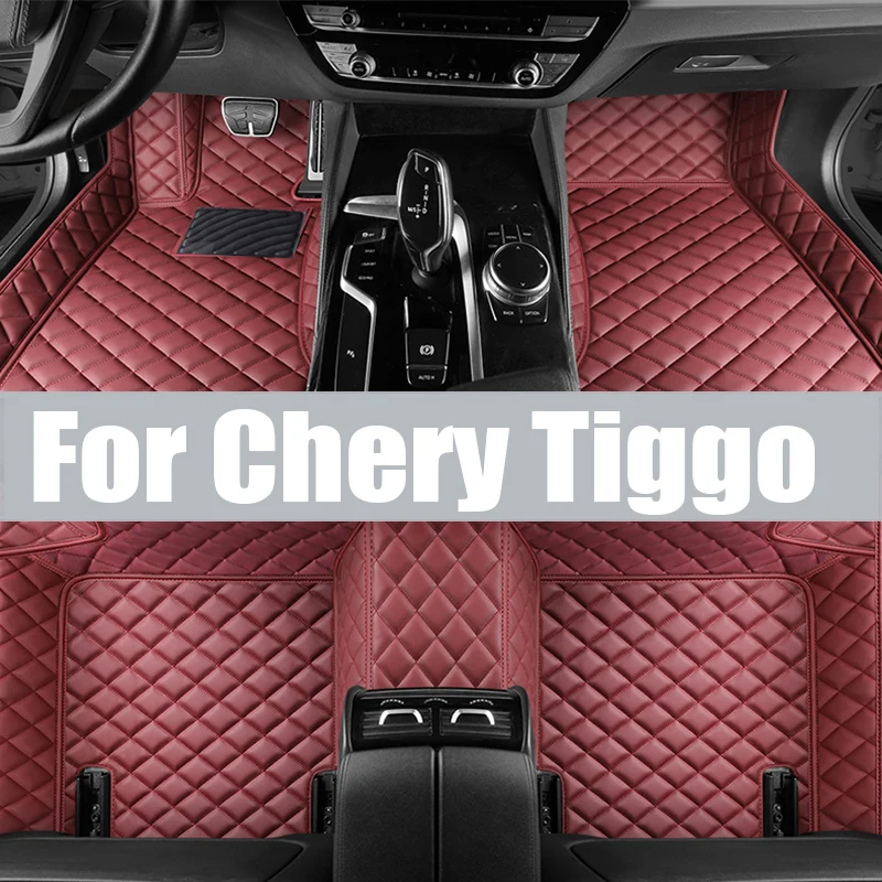 

Car Floor Mat for Chery Tiggo 5x 4 Pro 2018~2023 2019 2020 2021 Part Foot Panel TPE Liner Carpet Pad Custom Cover Rug Accessorie