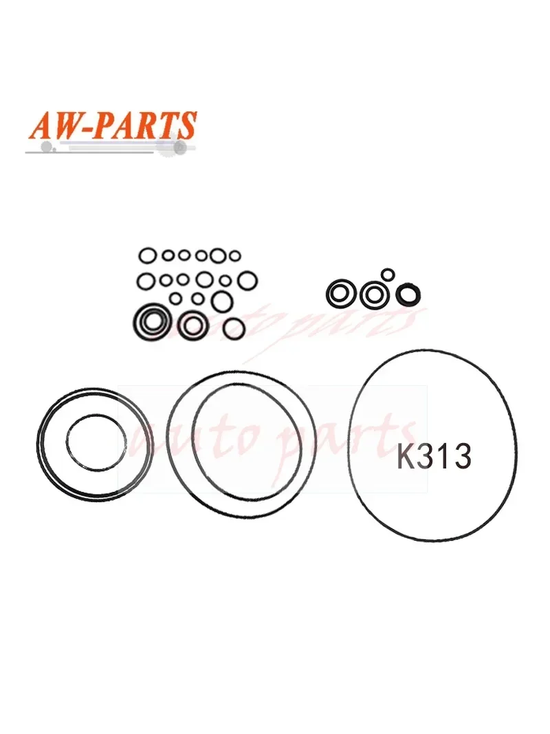 1set K076A K313 Car Accessories Automatic Transmission Seals Rings Repair Kit for Toyota Corolla Gearbox Rebuild Kit