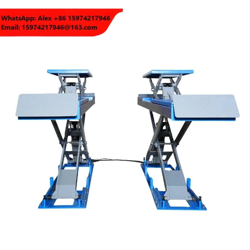 Heavy Duty Electric Factory Double 3M 3 Ton Car Lifting Automotive Small Scissor Lift