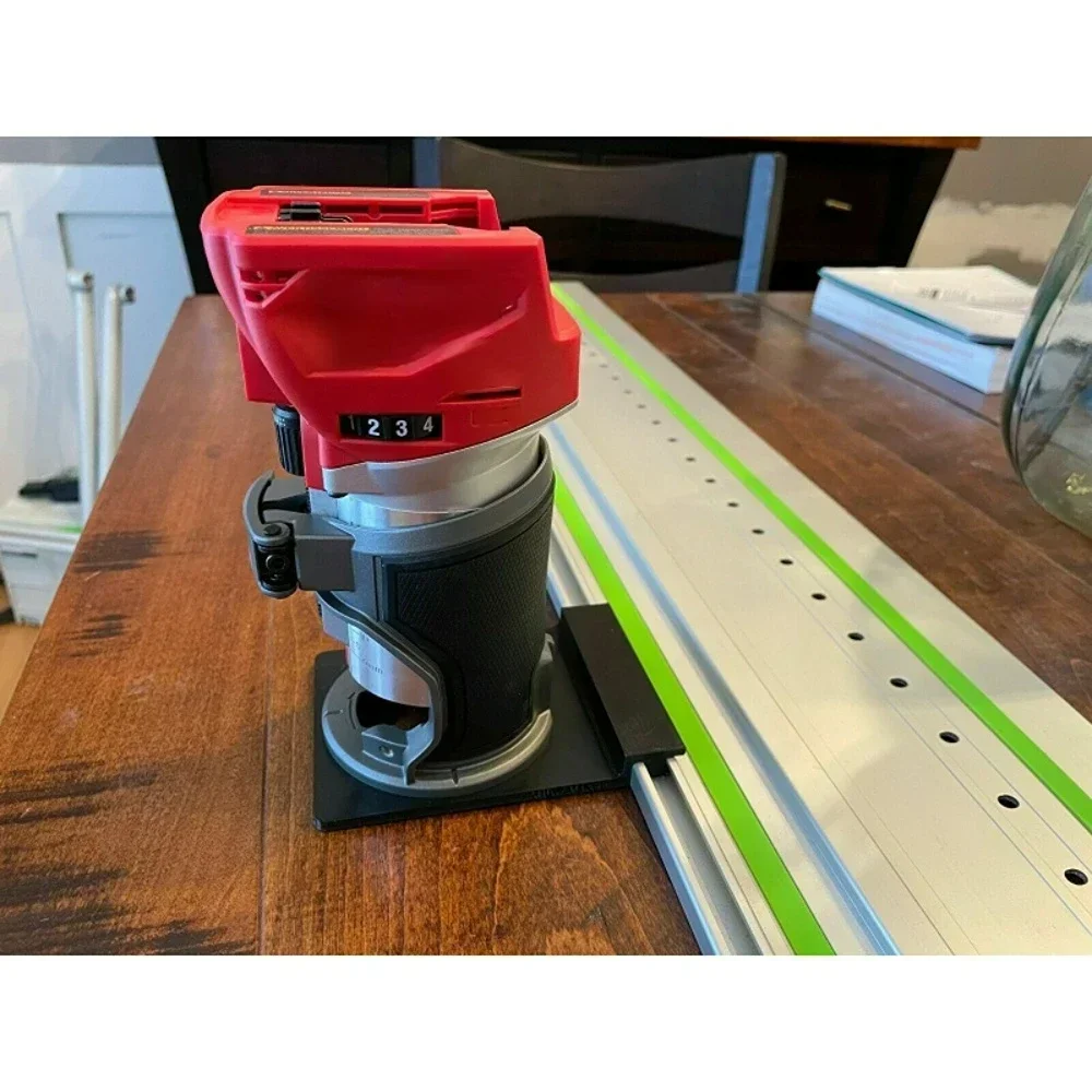 para Milwaukee Roteador Adaptador para Makita ou Festool Trilha Viu Trilho de Guia2723-20