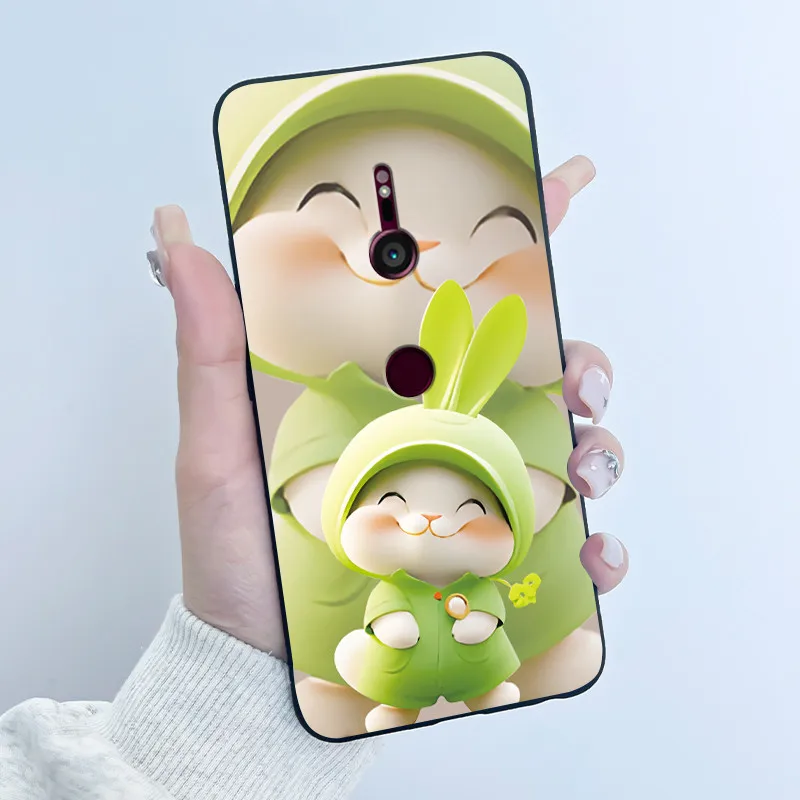 Casing For Sony Xperia XZ3 SO-01L XZ2 SO-03K Phone Case Luxury Fashion Cute Cool Boys Girls Black Matte Soft Silicone Back Cover view 3