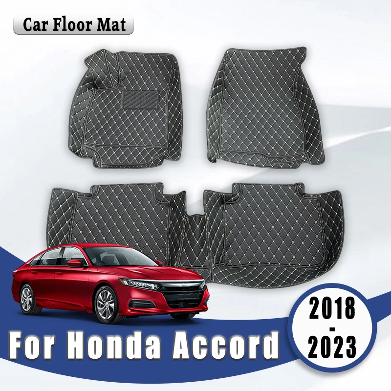 

Car Floor Mats For Honda Accord 2023 2022 2021 2020 2019 2018 Carpets Auto Interior Parts Accessories Products Vehicles Pads