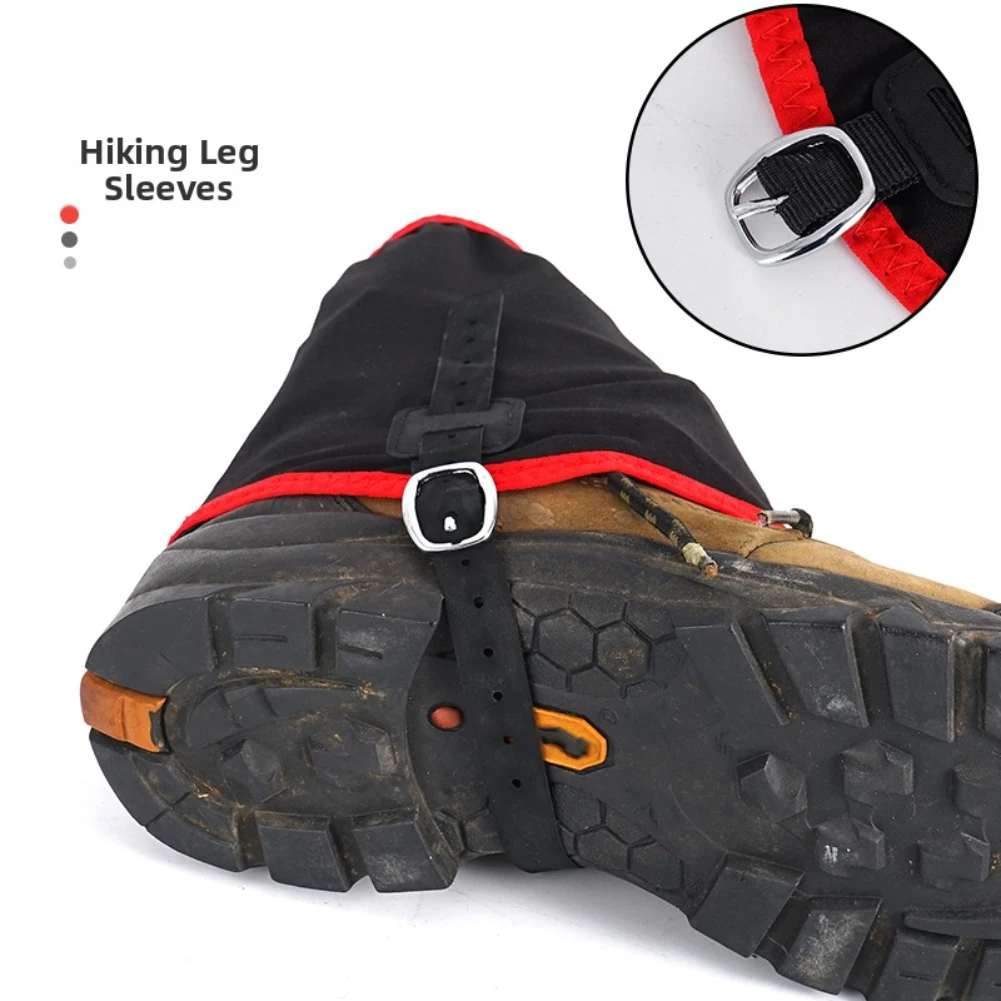 1/2 пары велосипедных бахил, нейлоновые, высокоэластичные, водонепроницаемые, для защиты от песка, насекомых, гетры, чехол для пешего туризма, альпинизма, детали