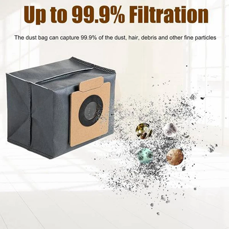 Kompatibel für eufy x8 pro roboter vakuum ersatz mopp pads staubbeutel zubehör