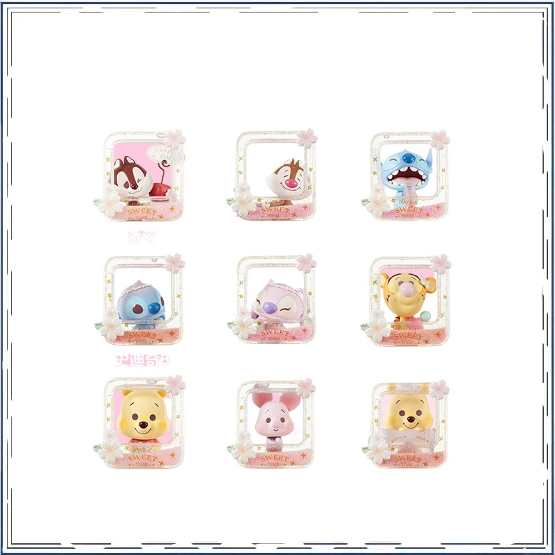 

Pooh Bear Cute Action Figure Blind Box Doll Kawaii Ornament Trendy Play Action Figures Model Kids Toy