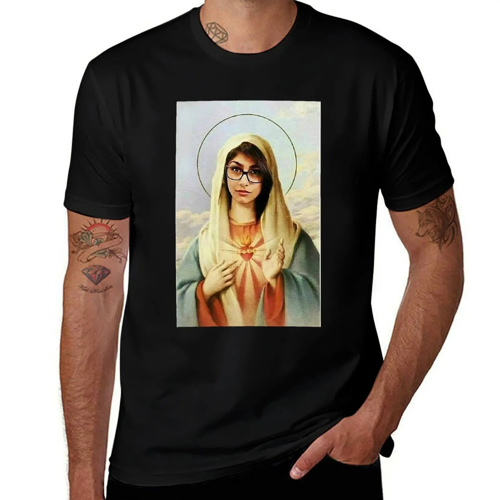 Day Gifts Mia Khalifa Babe Cool Gift T-Shirt vintage t shirts cheap stuff rapper graphic tees oversized graphic tee T-shirt men