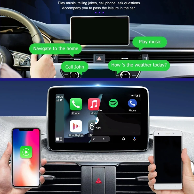 

Для Mazda 2, 3, 6 Φ, для Apple Carplay, Android, USB, адаптер для интерфейса Miata, док-станция