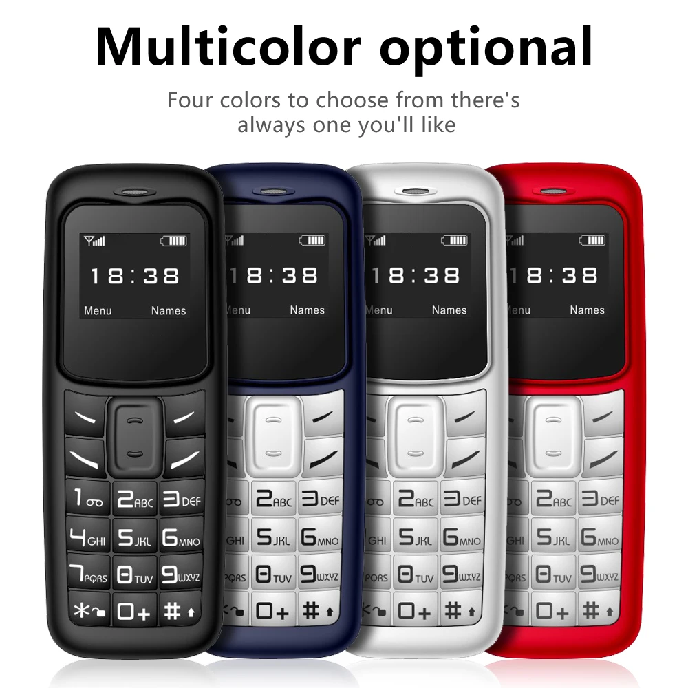 سيرفو 2G هاتف محمول صغير بلوتوث الطلب ماجيك صوت القائمة السوداء منخفضة الإشعاع سماعة رأس بخاصية البلوتوث هاتف محمول صغير متعدد اللغات