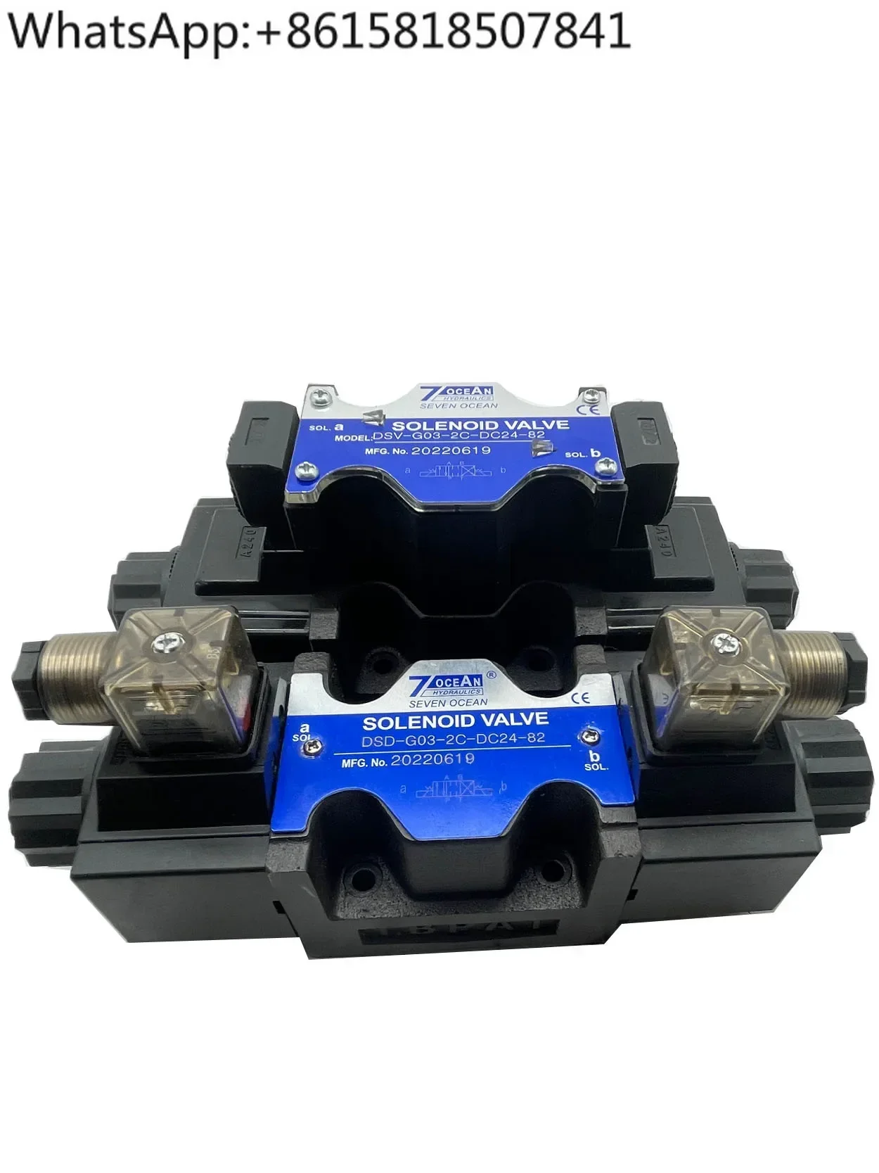 

7OCEAN DSD-G03-2C/2A/2N/6C/DSV-G03-8C-DC24 Электромагнитный направляющий клапан