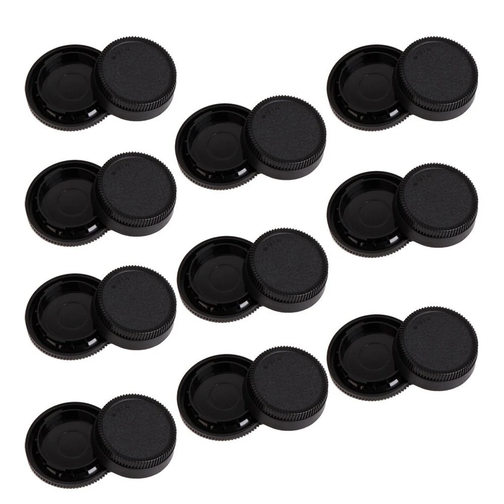 

10~100PCS Rear Lens Cap + Front Body Cap Cover for Nikon DSLR SLR AI AF Camera