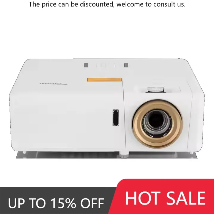

Optoma UHZ50 Mini Video Projector 4K 3840x2160p Extra Resolution DLP Overhead Video 16W Speaker Wide Lens 3D Sync Proyector