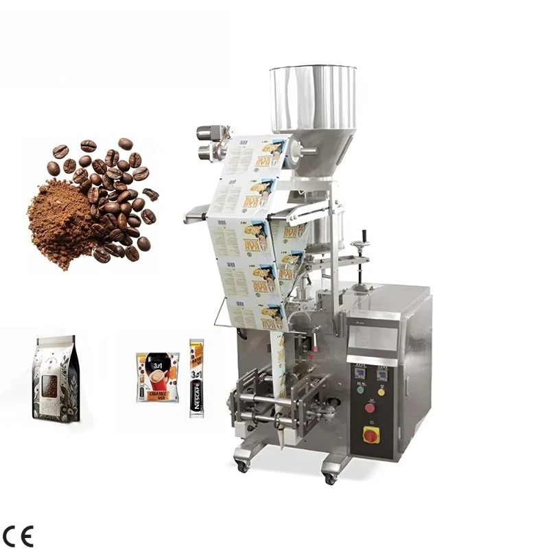 

Full Automatic Multifunction Coffee Powder Plastic Bag Packaging Sealing Machine Sachets Filling Machine