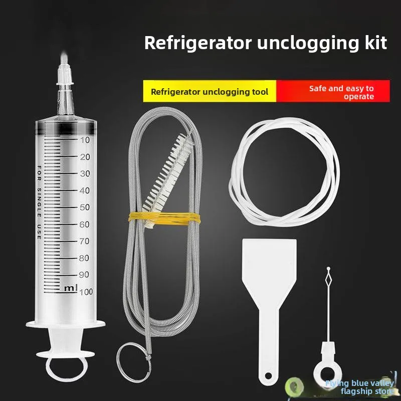 

Kitchen Drain Cleaning Tool Air Conditioner Refrigerator Drain Pipe Unbloer Household Cleaning Bru Water Outlet Valve