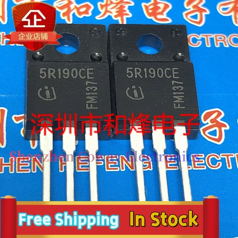 10PCS-30PCS  IPA50R190CE 5R190CE  TO-220F 550V 63A  In Stock Fast Shipping