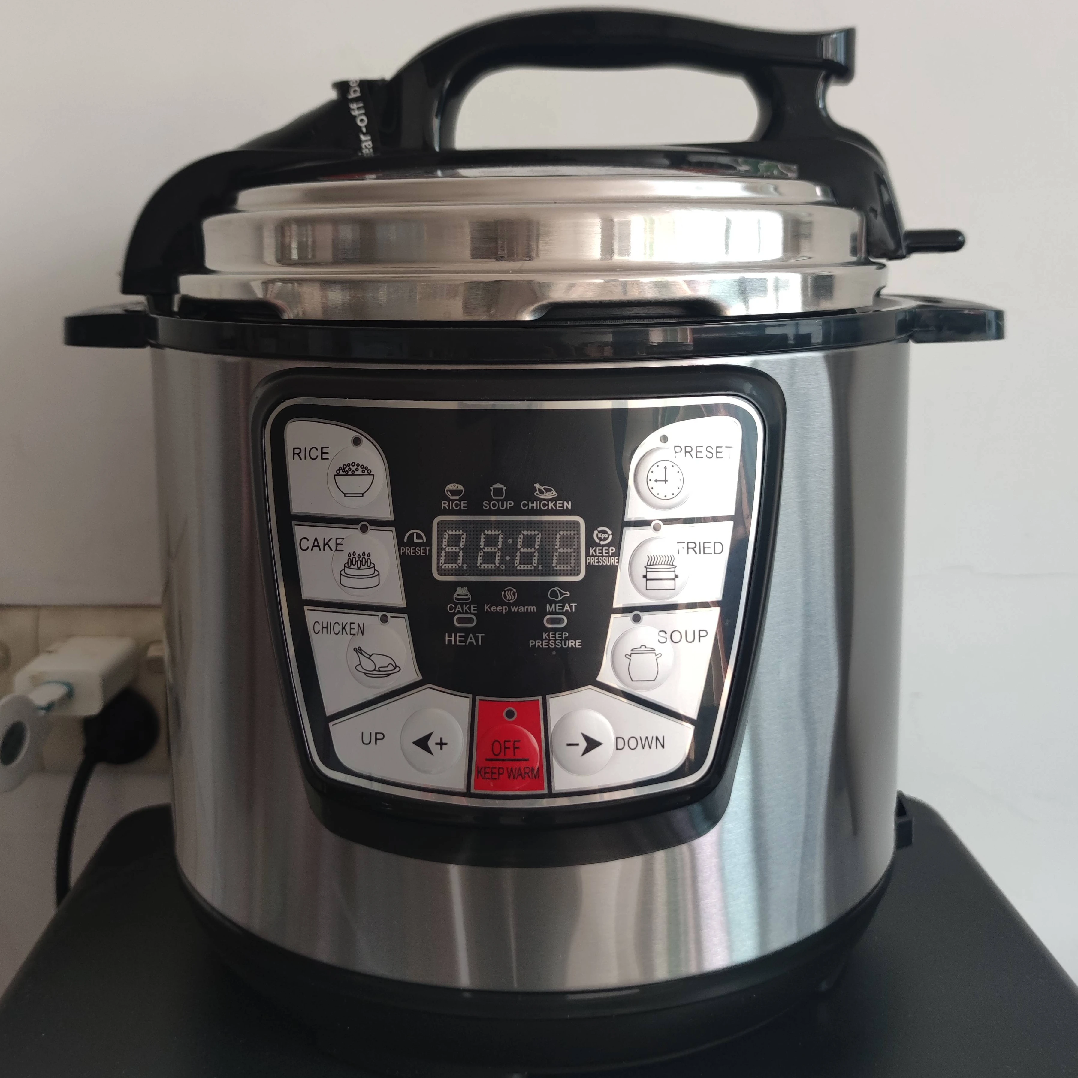 

Electric Pressure Cooker 2024 Great Popular 6L 6 Cooking Function Easy Operate Olla De Presion Electrica Aluminum Multi Cooker