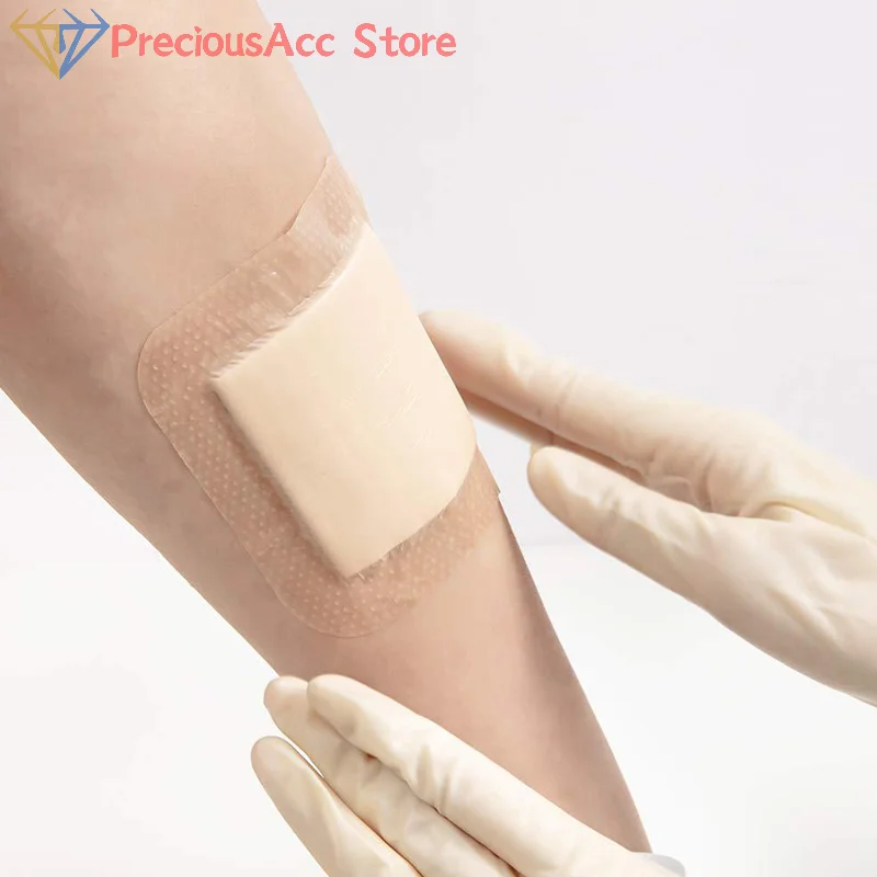 

Pressure Ulcer Pad Silicone Foam Adhesive Dressing Wound Dressing Sterile Bedsore Healing Pad Patch For Bedridden Patients