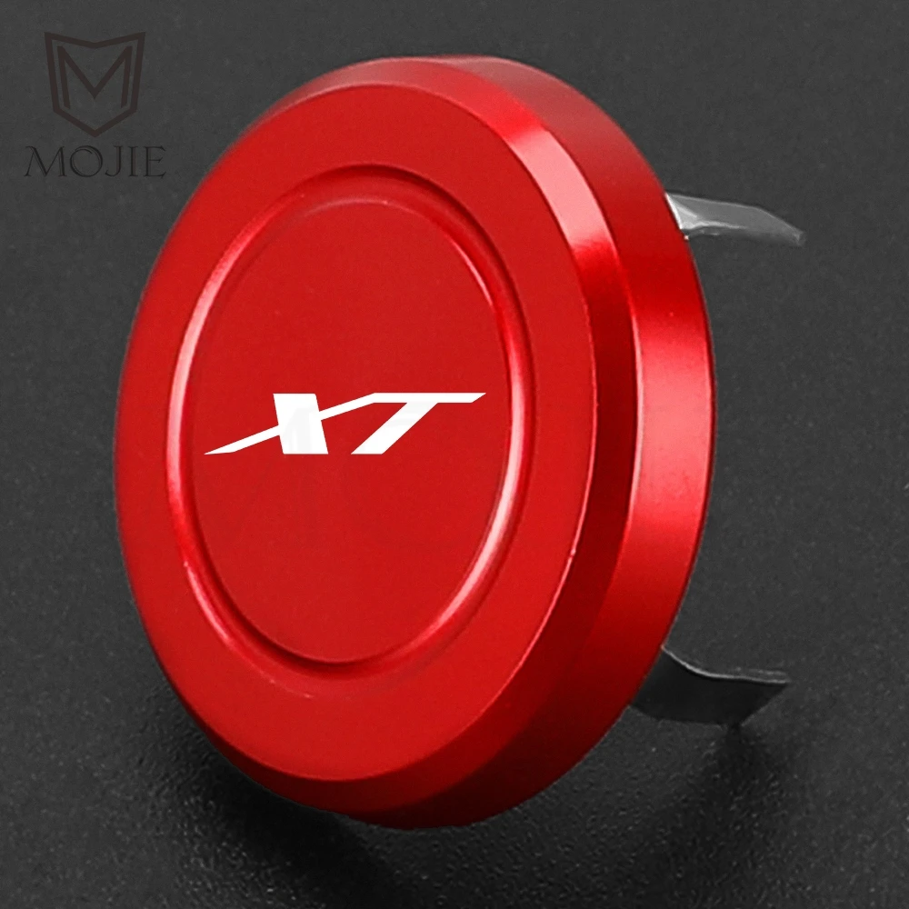 موتوكروس اكسسوارات التوجيه الجذعية الجوز غطاء غطاء الزخرفية لياماها XT225 1989-2010 XT250X XT 225 250X XT 250X 2005-2017