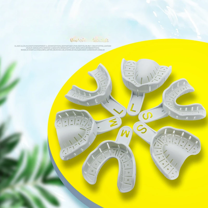 

Dental Implant Tray Full Mouth Partial Sampling Tooth Guard Accurate Impression Sterilized Impression Take Removable Dental Tray