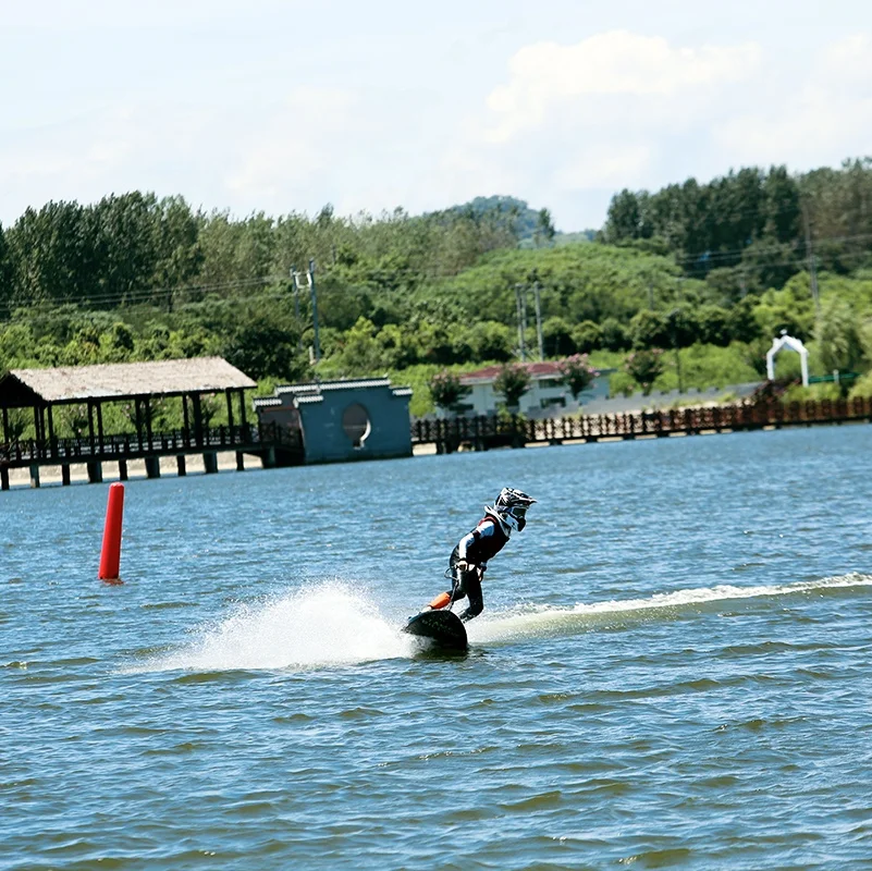 

Carbon Fiber Electric Surfboard & Sea Scooter 12KW Motor 60km/h Wireless Control Easy-to-Ride Jet Board for 1 Person
