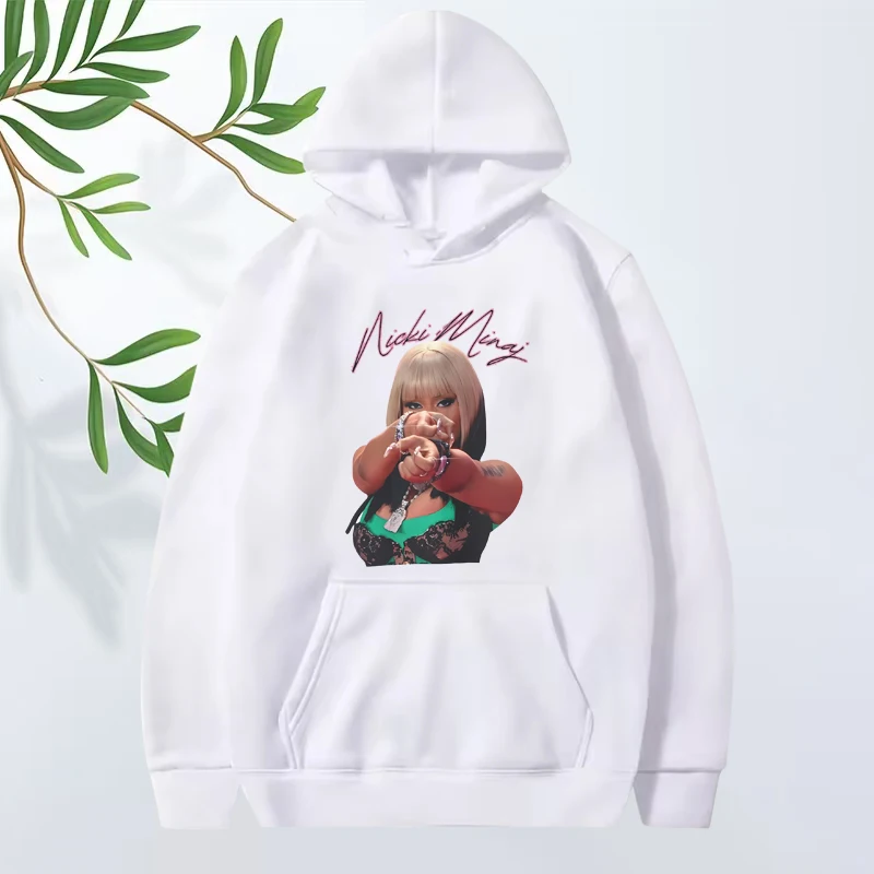 Nicki Minaj classic graphics oversized hoodie 2025 men women funny vintage cool Long sleeve Sweatshirt with print hoodie unisex