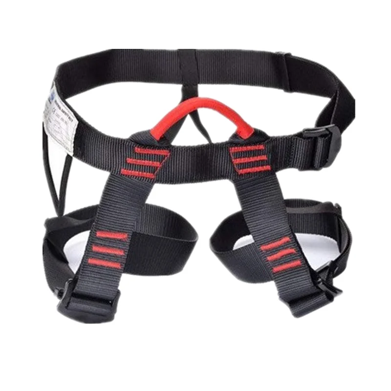 

Camping Safety Belt 25KN Outdoor Rock Climbing Outdoor Expand Training Half Body Harness Protective Supplies Survival Equipment