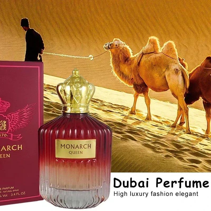 100ml Original Crown Middle East Arabian Desert Perfume Dubai High Quality Men\'s and Women\'s Cologne Light Perfume Deodorant