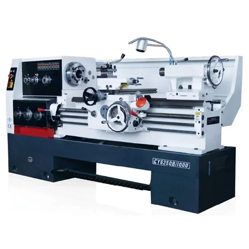 CM6241/6241V 52mm Spindle Bore Mini Bench Lathe Machine Small Mechanical Metal Manual Lathe