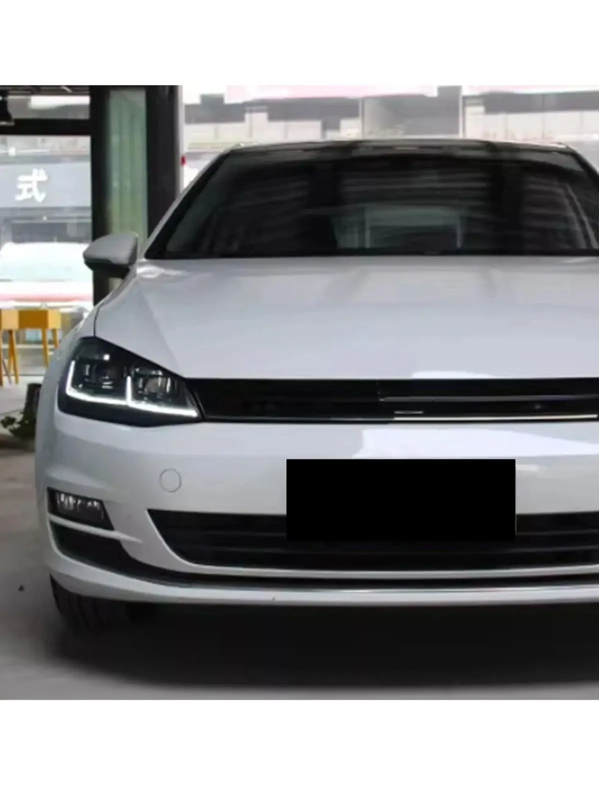 LED koplampen voor Volkswagen VW Golf 7 MK7 VII 2013-2017 TDI TSI Blackout Projector koplampunit (Niet geschikt voor GTI/R/GTD) - afbeelding 2