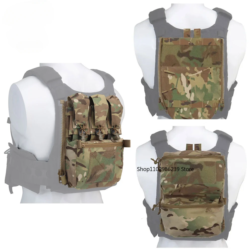 FCPC V5 Plate Carrier Hunting Vest Assault Back Panel Gear Water Storage General Purpose Multi Fit Expanding Pocket Airsoft Gear