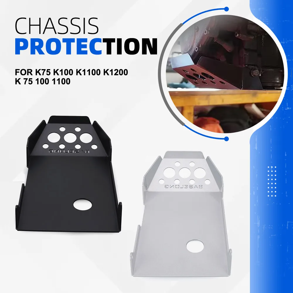 

Skid Plate Bash Frame Guard FOR BMW K75 K100 K1100 K1200 K 75 100 1100 Motorcycle Engine Guard Chassis Protection Frame Cover