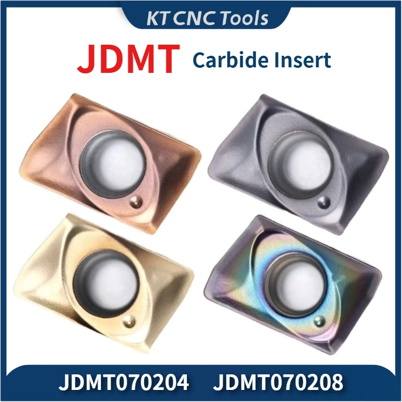

JDMT070208R JDMT070204R high-quality hard alloy milling cutters with original metal turning tools for stainless steel and steel