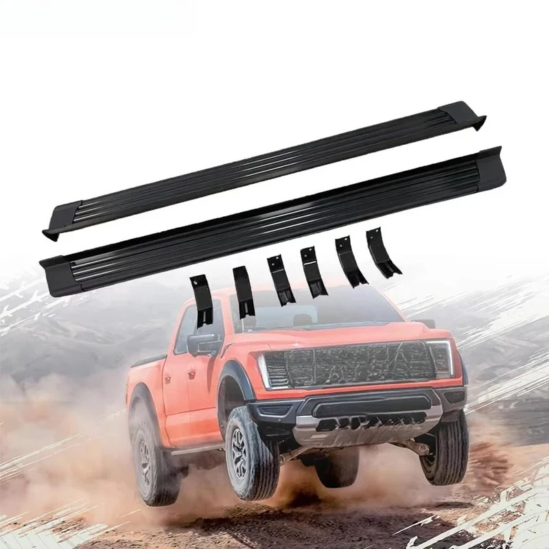 

Hot Selling Medium Load-bearing Aluminum Alloy Pickup Side Pedals Suitable for NP300 2021
