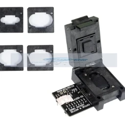 

RT-BGA169-01 BGA169 / BGA153 EMMC Adapter V2.5 with 4Pcs BGA Bounding Box for RT809H Programmer